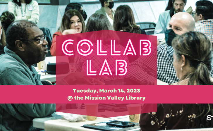 Graphic for Collab Lab March 2023