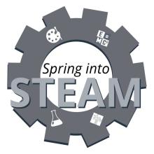 San Diego Library STEAM logo