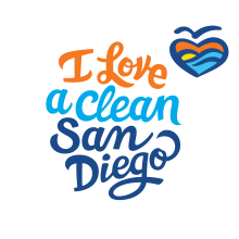 I Love A Clean San Diego logo
