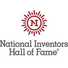 National Inventors Hall of Fame Red Logo with company name in black 